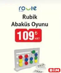 ROUTE RUBİK ABAKÜS OYUNU